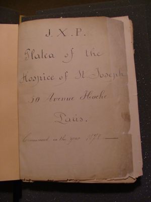 Paris Platea, first page